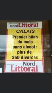 Les effets inattendus du dry january...!